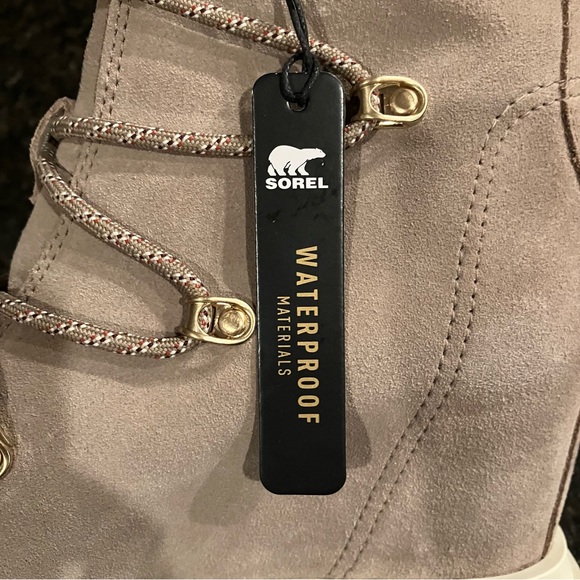 New Sorel Joan Of Arctic Wedge III Lace Boot, Waterproof Suede Lace-Up Booties - Picture 16 of 16